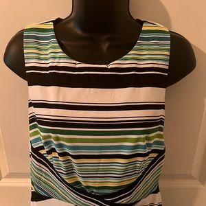 Dress Barn, Knee Length Sleeveless Dress, Size 8P